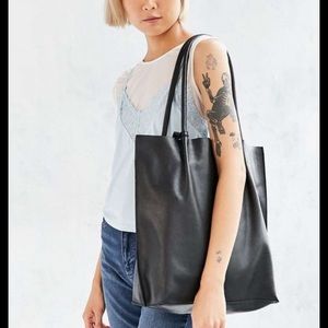 UO Kimchi Blue Hillary Leather Tote Bag